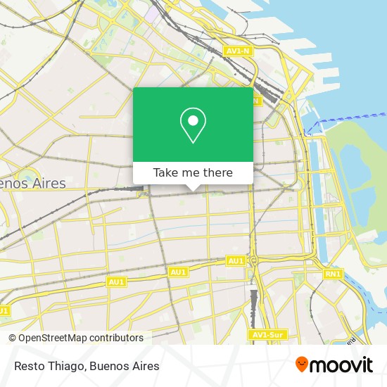 Resto Thiago map