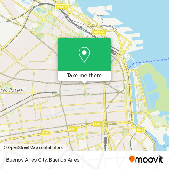 Buenos Aires City map