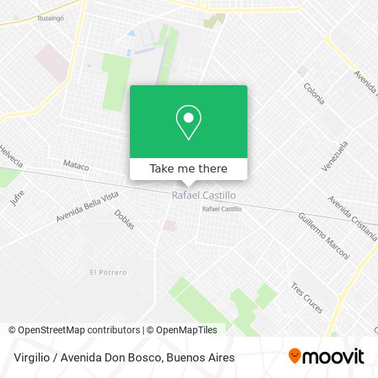 Virgilio / Avenida Don Bosco map