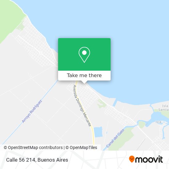 Mapa de Calle 56 214