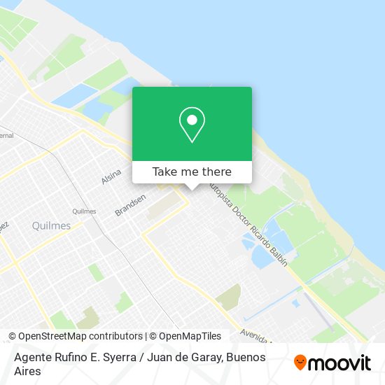 Mapa de Agente Rufino E. Syerra / Juan de Garay