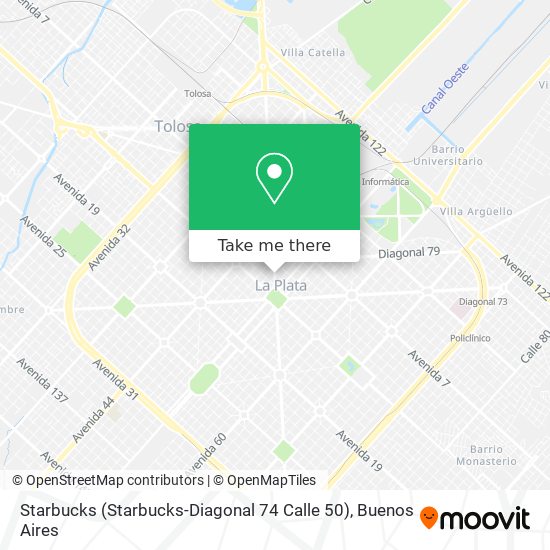 Starbucks (Starbucks-Diagonal 74 Calle 50) map