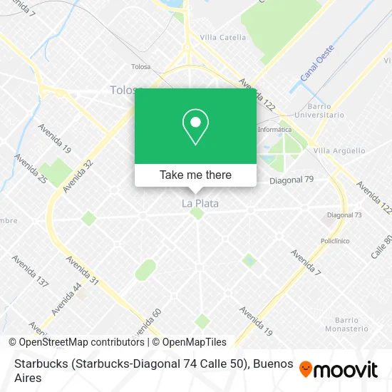 Starbucks (Starbucks-Diagonal 74 Calle 50) map