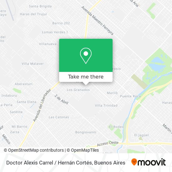 Doctor Alexis Carrel / Hernán Cortés map