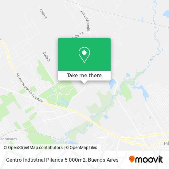 Centro Industrial Pilarica   5 000m2 map