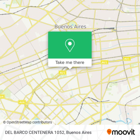 Mapa de DEL BARCO CENTENERA 1052