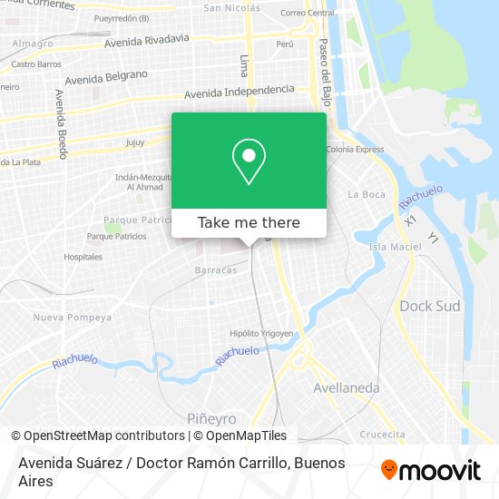 Avenida Suárez / Doctor Ramón Carrillo map