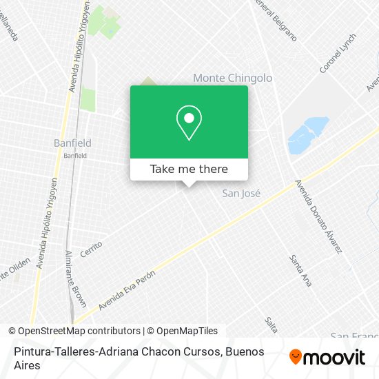 Pintura-Talleres-Adriana Chacon Cursos map
