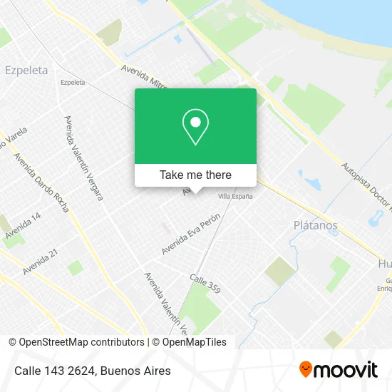 Mapa de Calle 143 2624