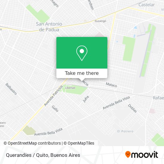 Mapa de Querandíes / Quito