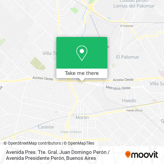 Avenida Pres. Tte. Gral. Juan Domingo Perón / Avenida Presidente Perón map