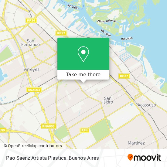 Pao Saenz Artista Plastica map