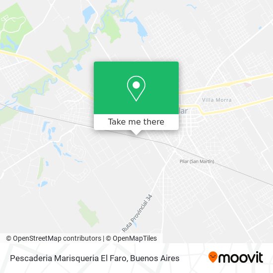 Mapa de Pescaderia Marisqueria El Faro