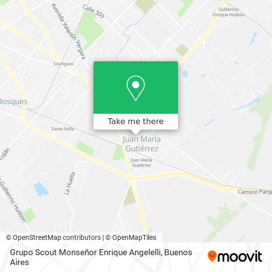 Mapa de Grupo Scout Monseñor Enrique Angelelli