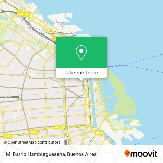 Mapa de Mi Barrio Hamburguesería