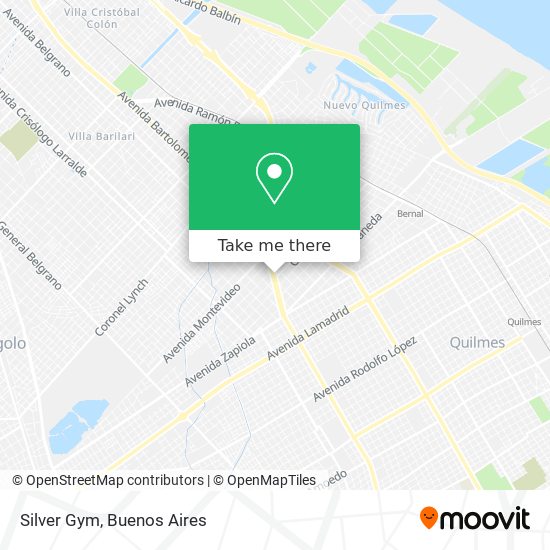 Silver Gym map