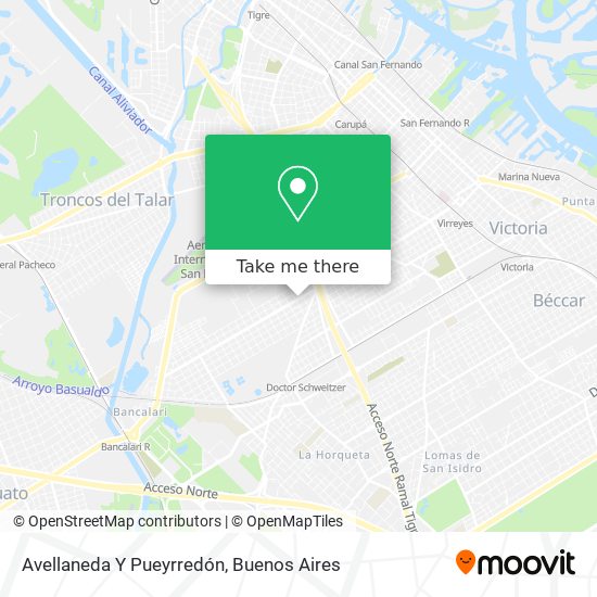 Mapa de Avellaneda Y Pueyrredón