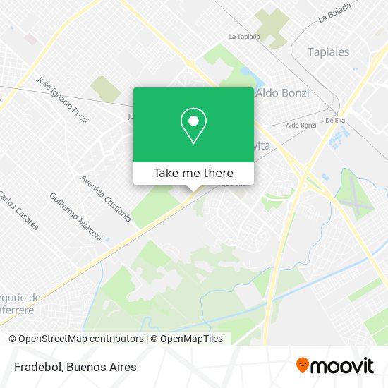 Mapa de Fradebol