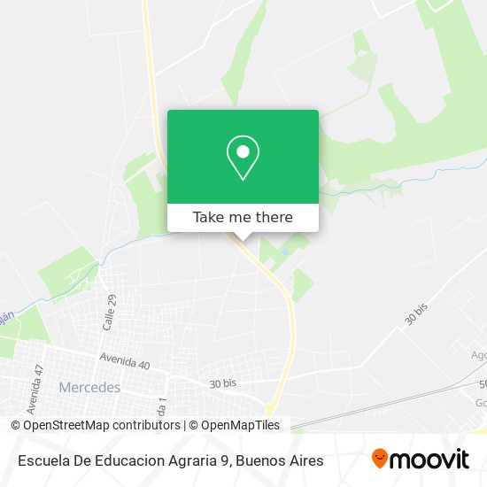 Mapa de Escuela De Educacion Agraria 9