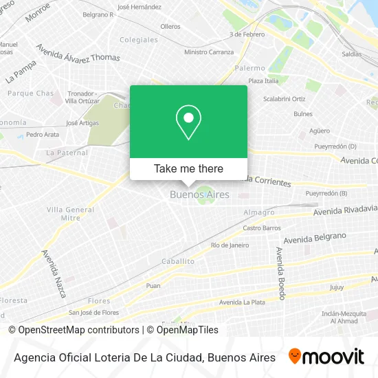 Agencia Oficial Loteria De La Ciudad map