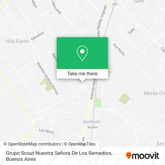 Grupo Scout Nuestra Señora De Los Remedios map