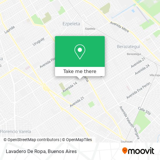 Lavadero De Ropa map