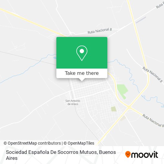 Mapa de Sociedad Española De Socorros Mutuos