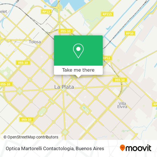 Optica Martorelli Contactologia map