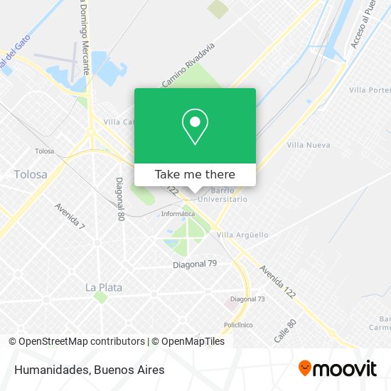 Mapa de Humanidades