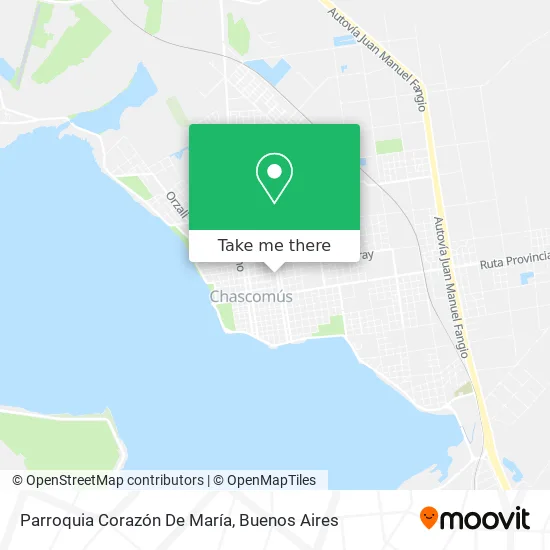 Mapa de Parroquia Corazón De María