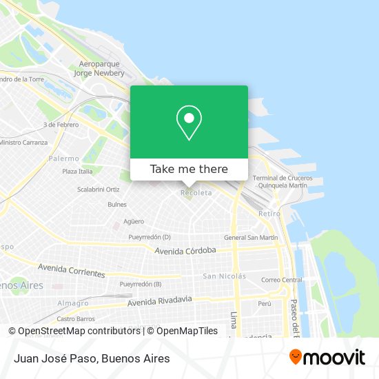 Juan José Paso map