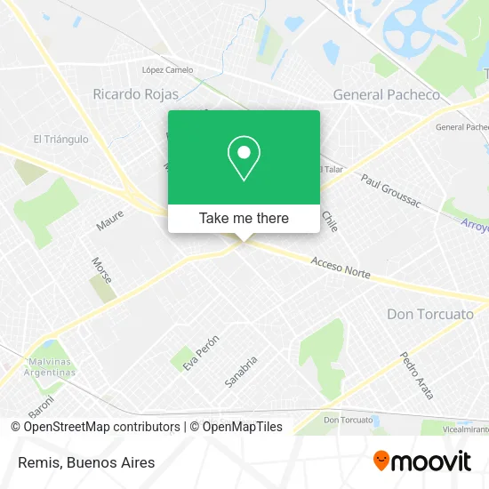 Mapa de Remis