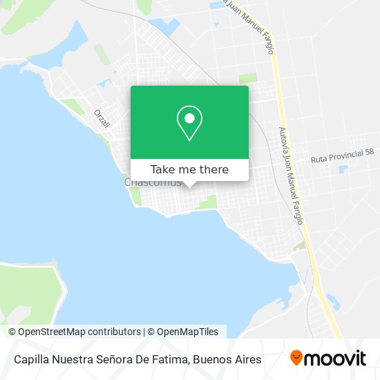 Mapa de Capilla Nuestra Señora De Fatima