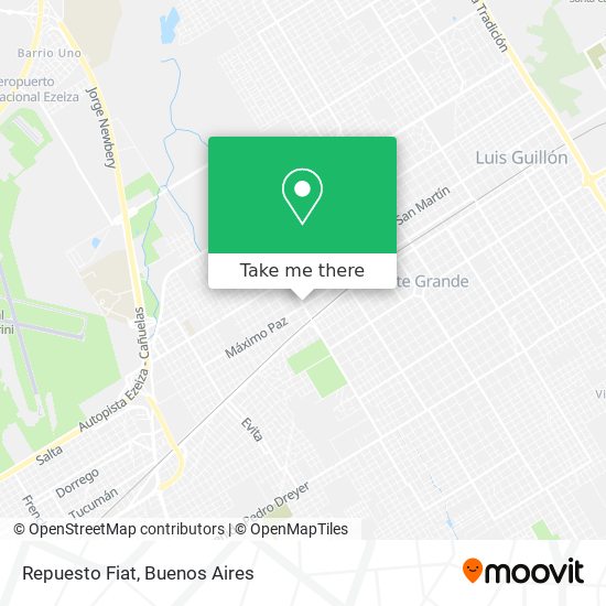 Repuesto Fiat map