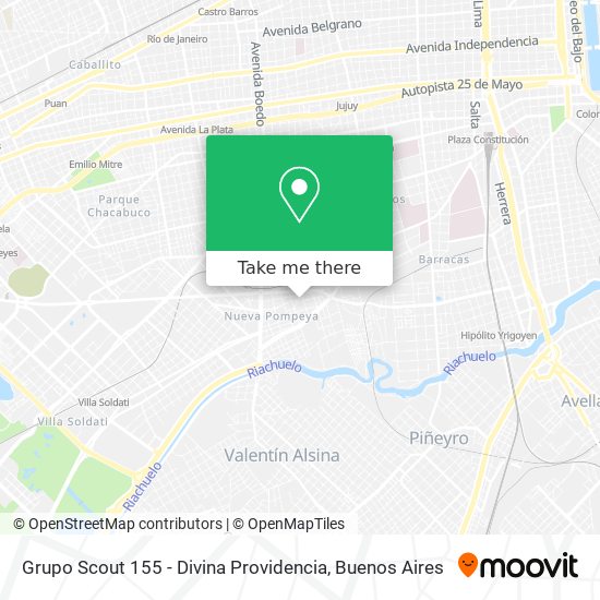 Grupo Scout 155 - Divina Providencia map
