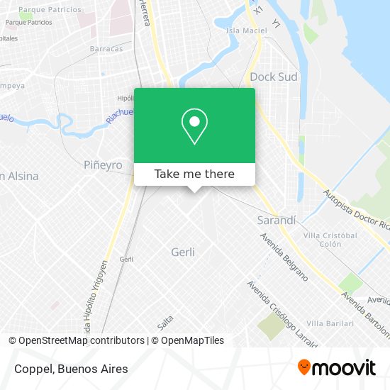 Coppel map