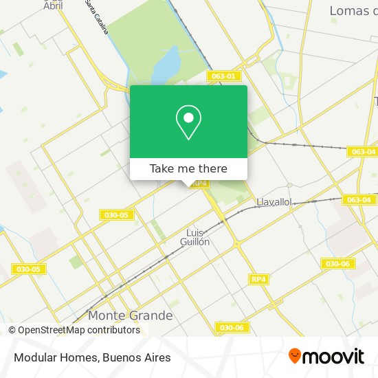 Modular Homes map