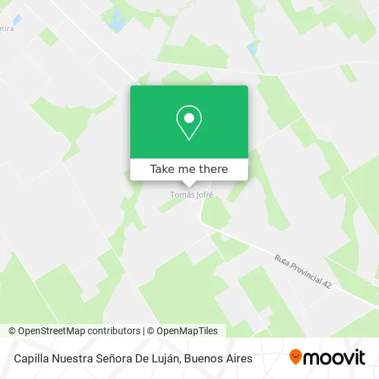 Mapa de Capilla Nuestra Señora De Luján