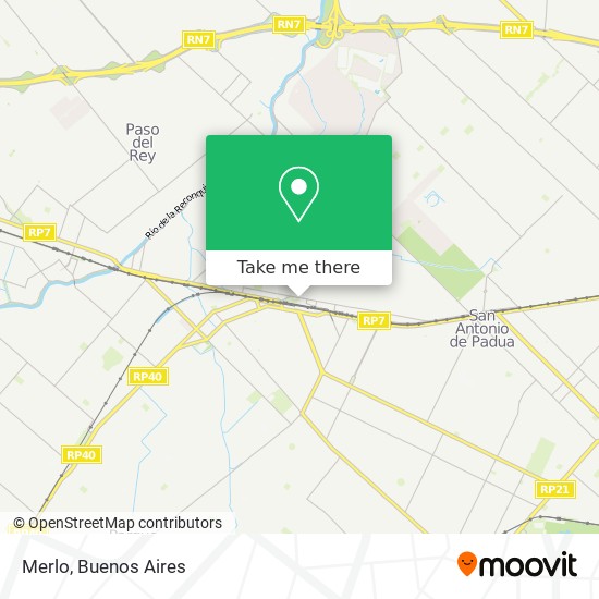 Merlo map