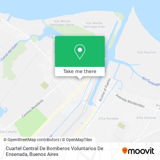 Cuartel Central De Bomberos Voluntarios De Ensenada map