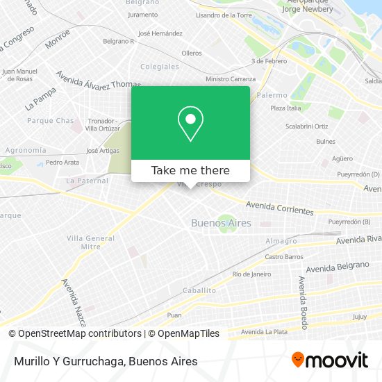 Murillo Y Gurruchaga map