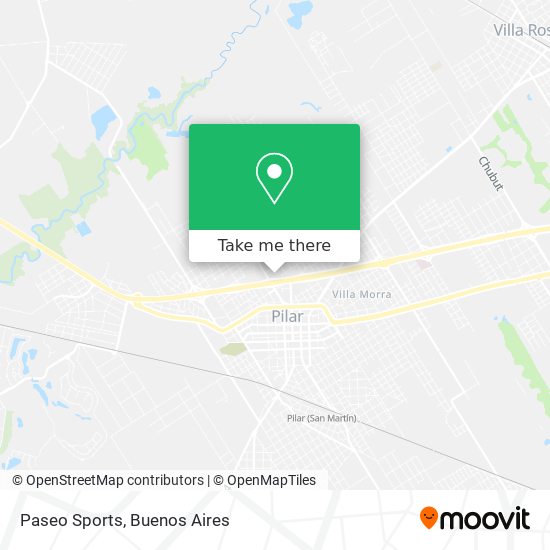 Paseo Sports map