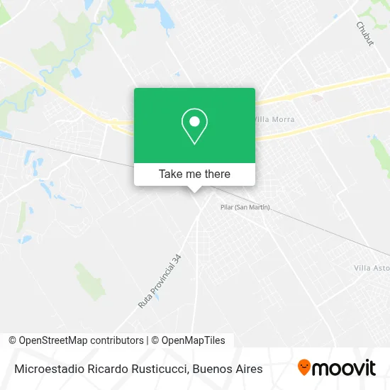 Microestadio Ricardo Rusticucci map