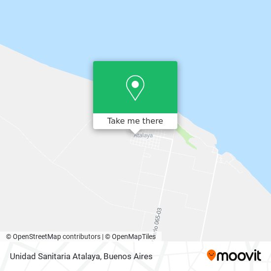Unidad Sanitaria Atalaya map