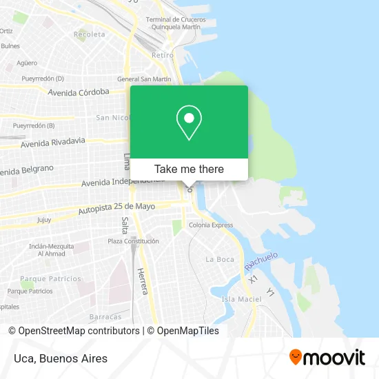 Uca map