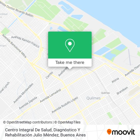 Centro Integral De Salud, Diagnóstico Y Rehabilitación Julio Méndez map