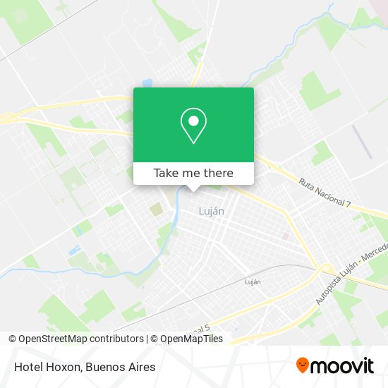 Hotel Hoxon map