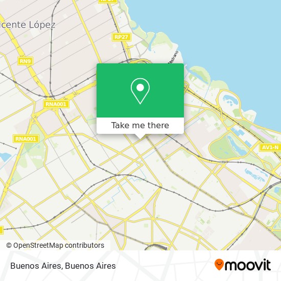 Buenos Aires map