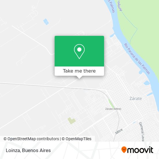 Mapa de Loinza
