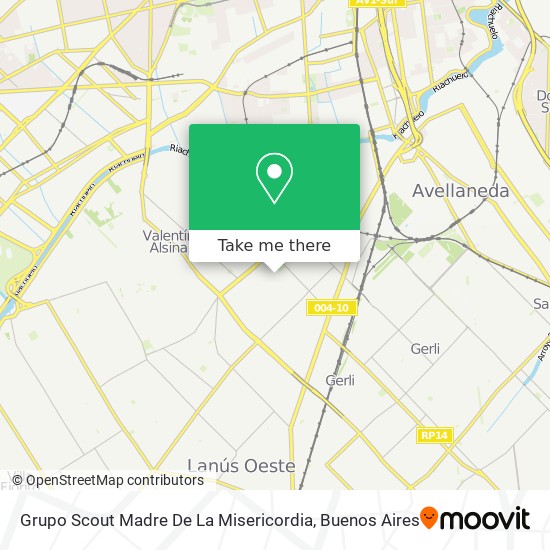 Grupo Scout Madre De La Misericordia map